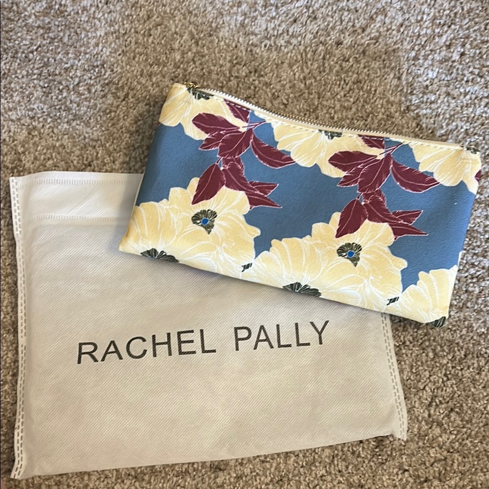 Rachel Pally Blue and Yellow Floral Clutch